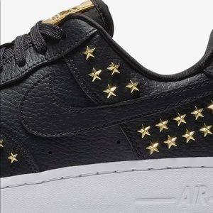 black star air force ones